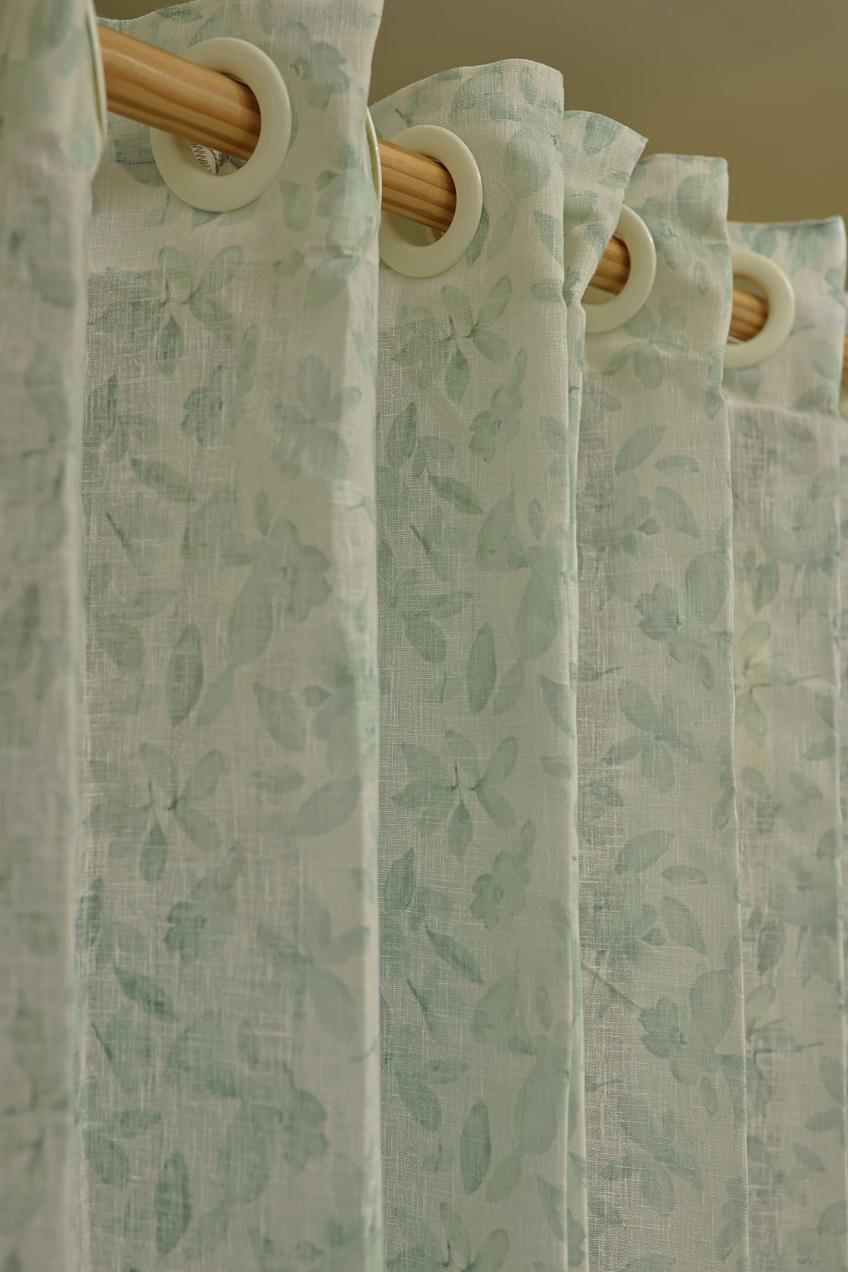 Curtain-Self printed semi transparent