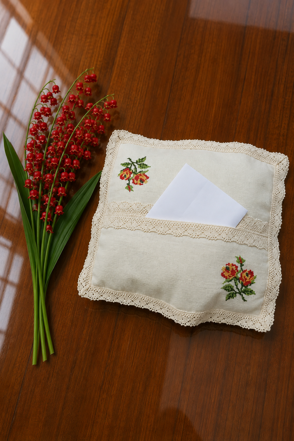 Tissue box covers - Dd cross stitch embroidery