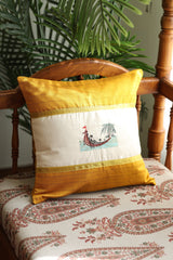 Onam Handblock Cushion Covers - 16*16 inches