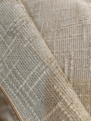 Sofa protector ( meter per) description embroidery(Colour: Sandstone)