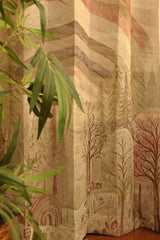Curtains:Kids printed curtains(sheer and opaque)