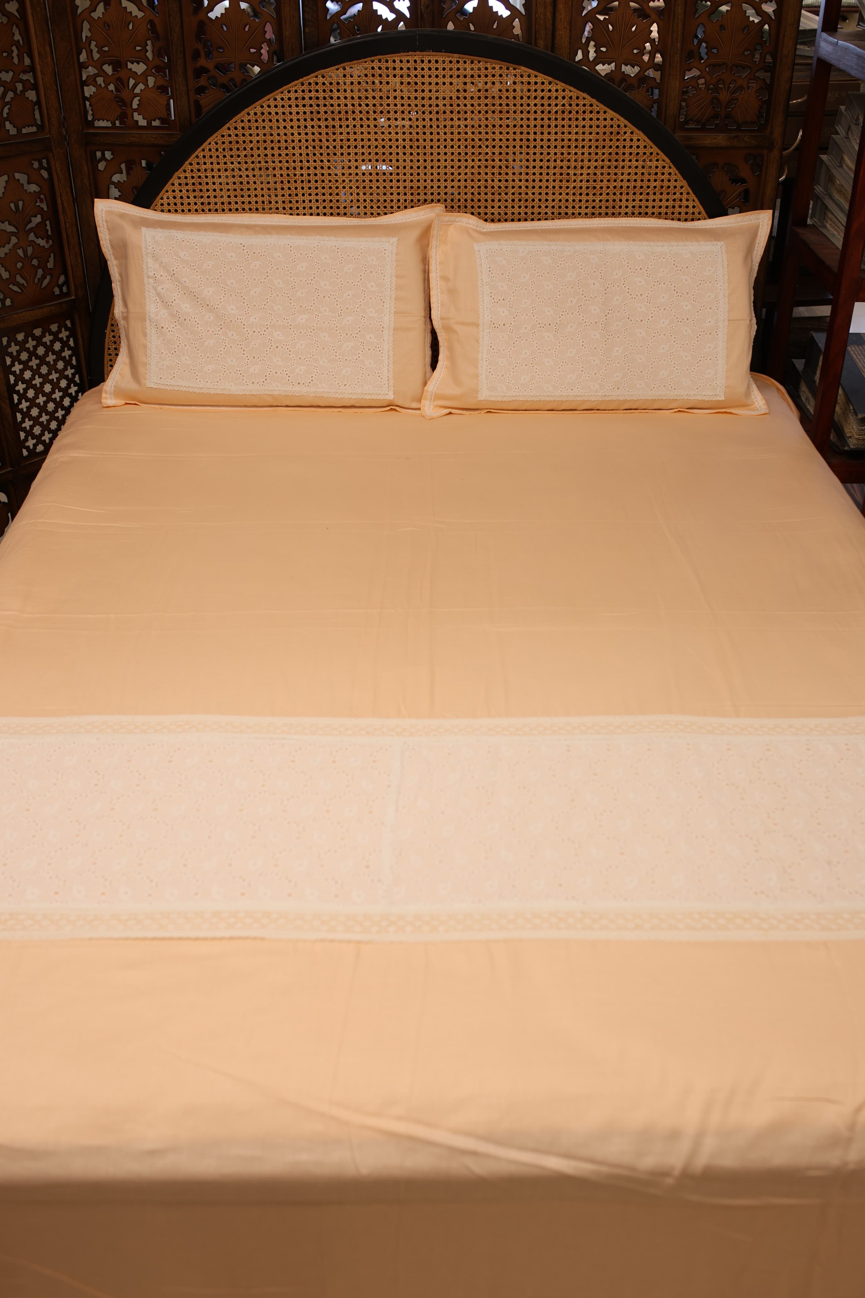 Bedsheets - Premium designer king bedsheets dd lace