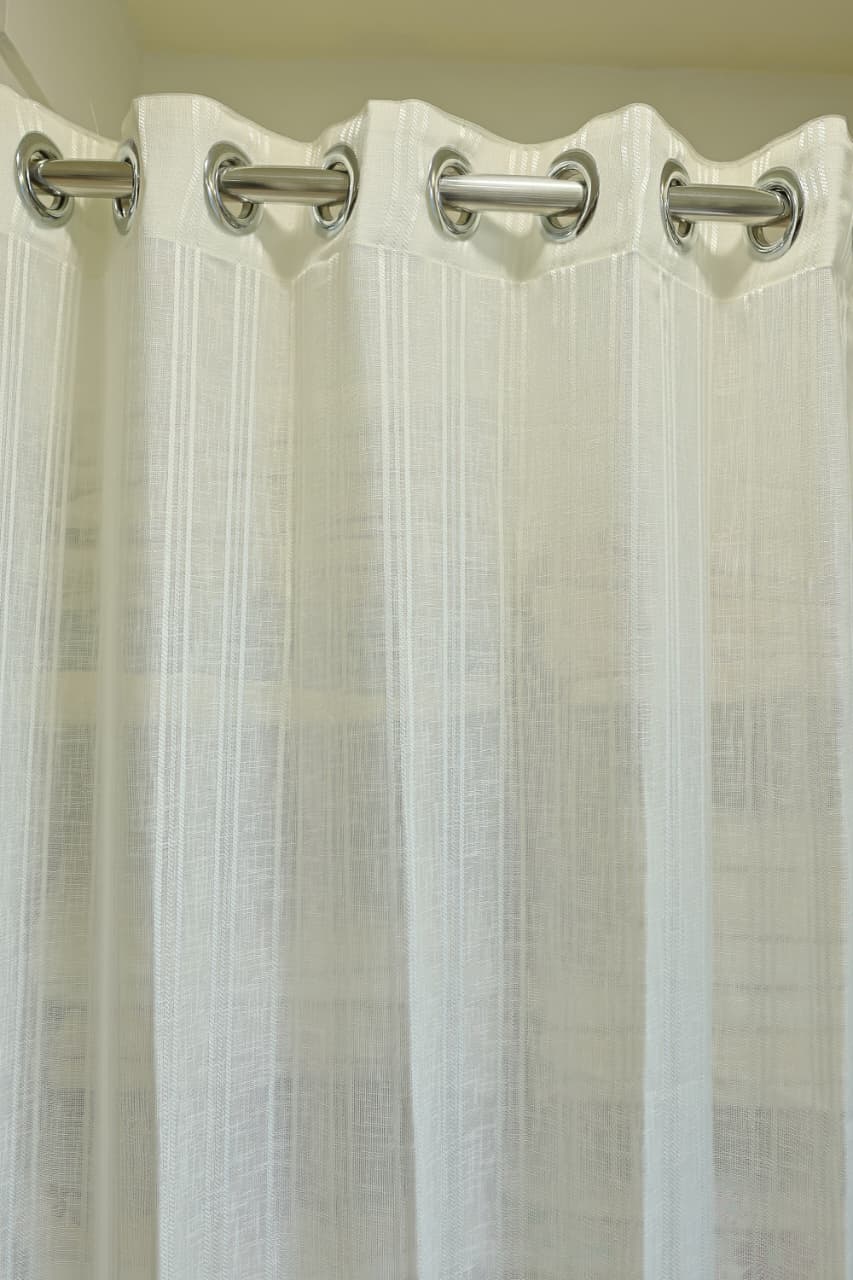 Curtains - Sheer curtains off white colour