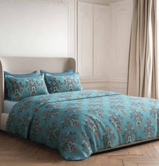 Bedsheets - king bedsheet set - premium soft cotton digital print Impressions