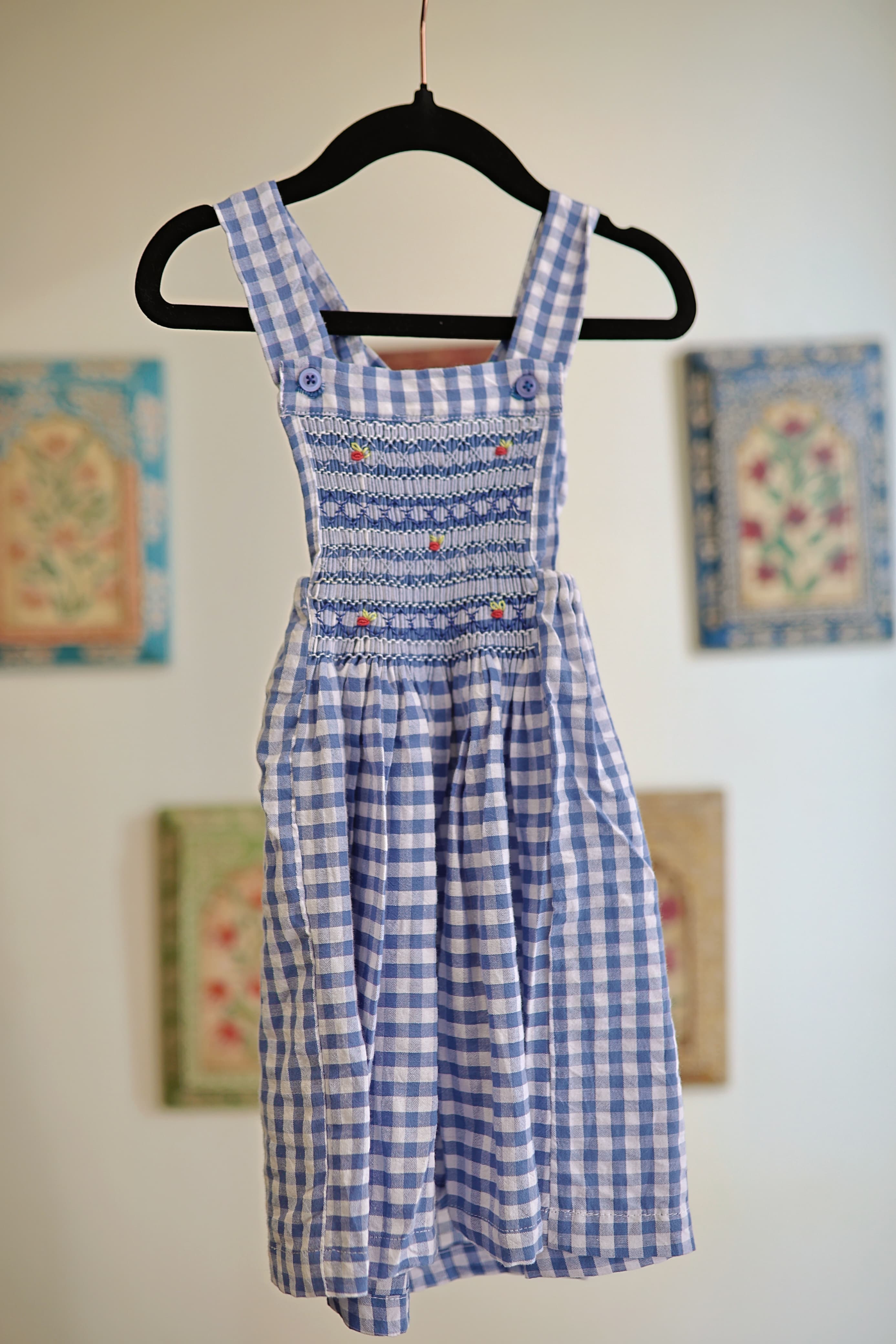 Kids smocked dress 18-24 months