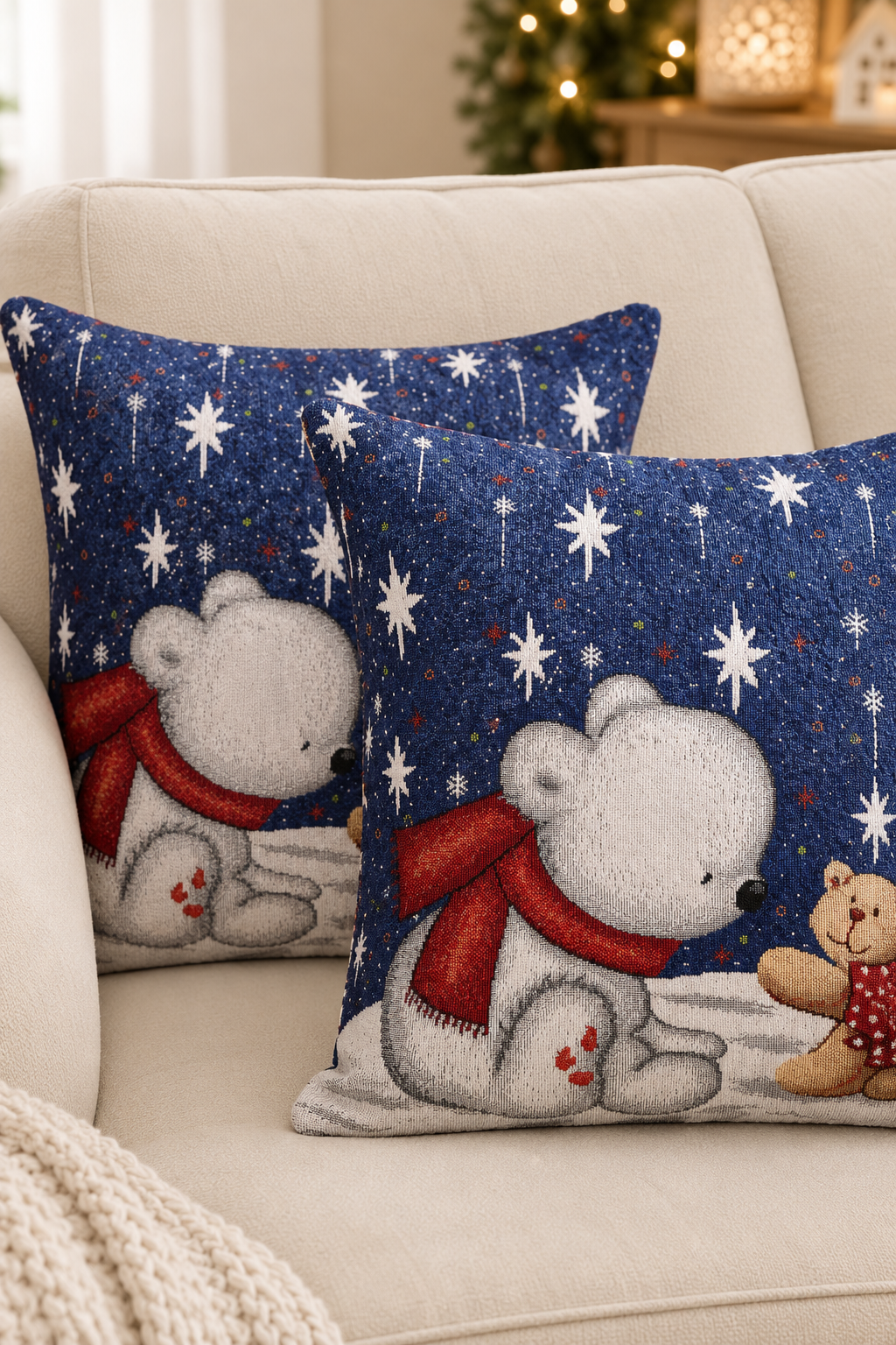 Cushion covers - Xmas edition jacuard