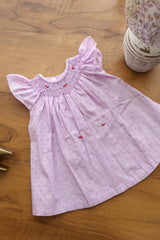 Kids dress - smocked 6-10 months