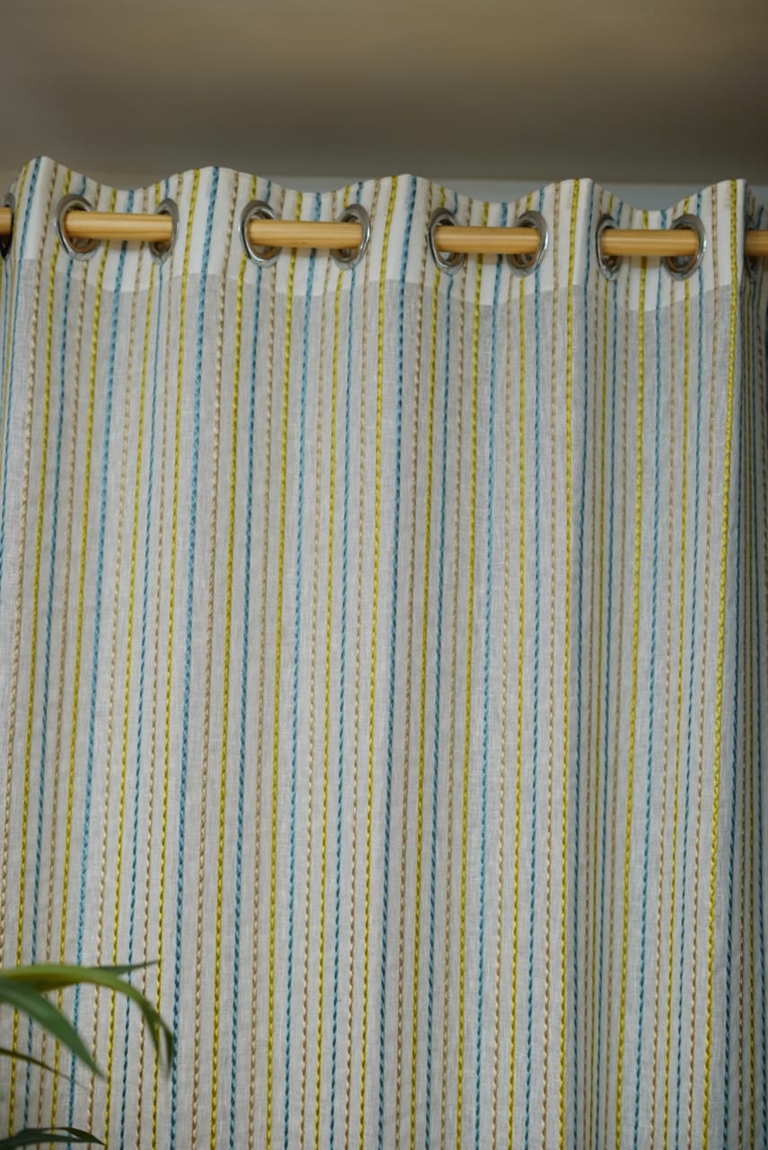 Curtains - Premium Embroidery designer sheer curtains