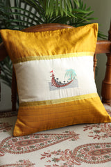 Onam Handblock Cushion Covers - 16*16 inches