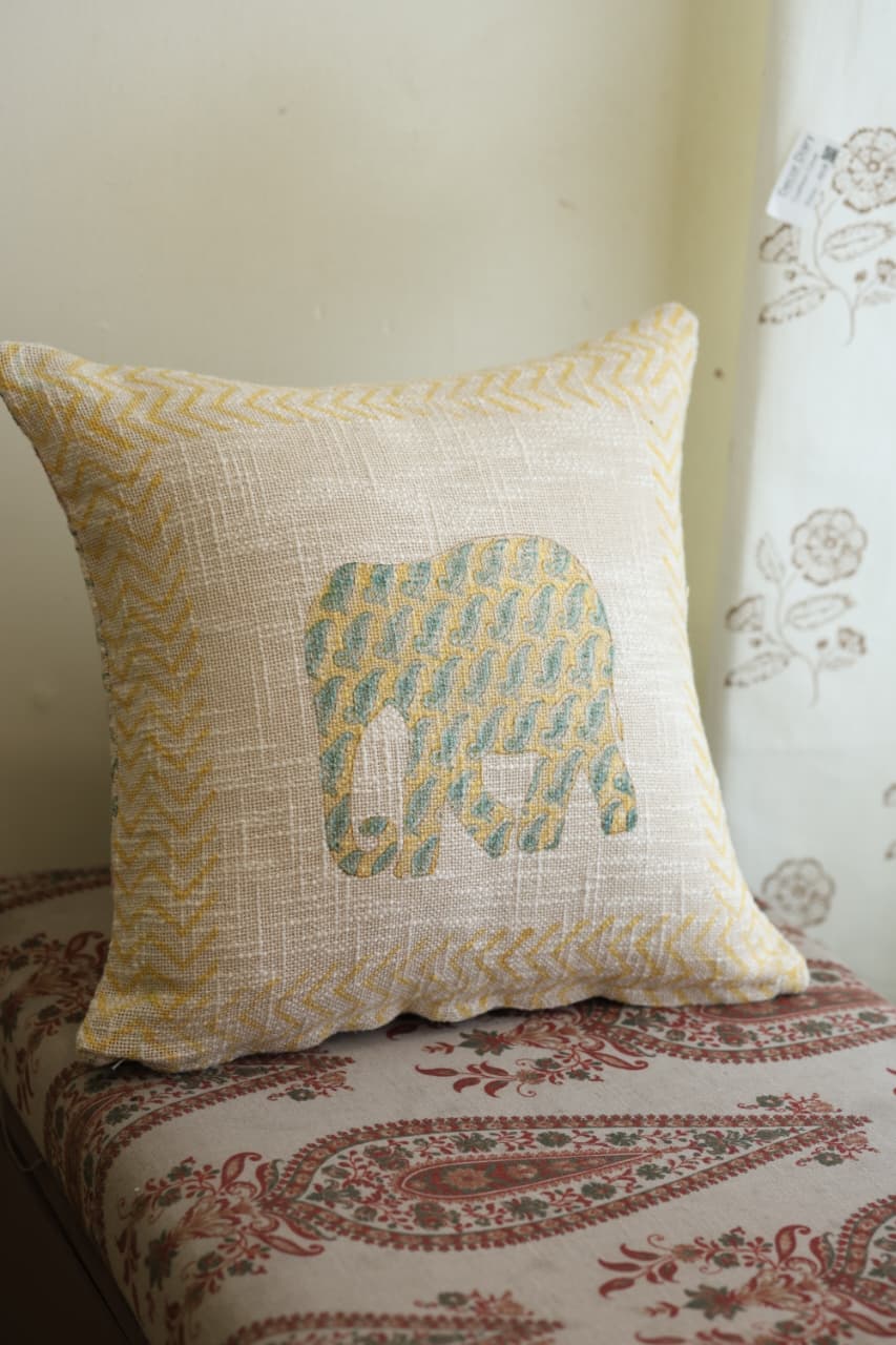 Cushion covers - jute cushion covers Size : 16*16 Inches