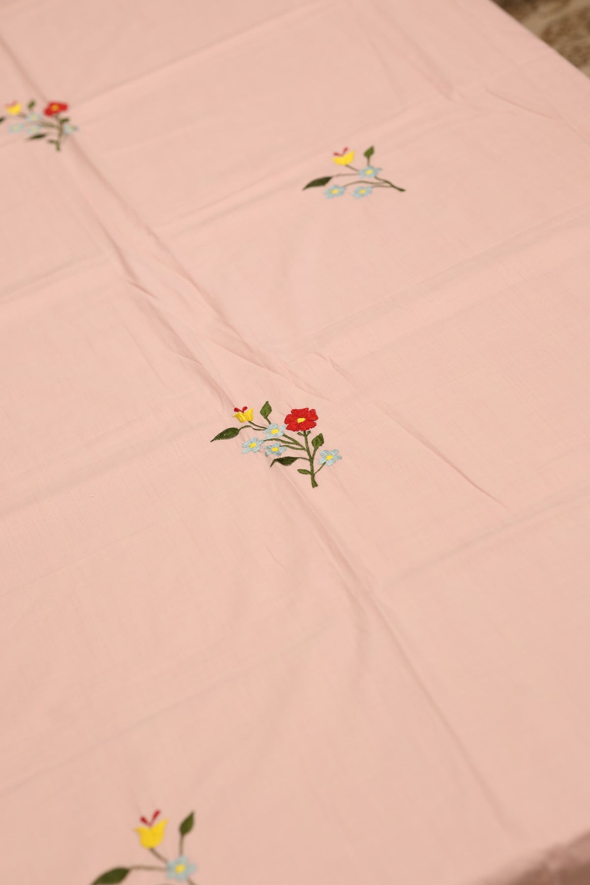 Onam Embroidery table cloth -6 seater