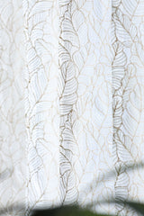 Curtains - Premium Embroidery sheer curtains cotton Zardozi