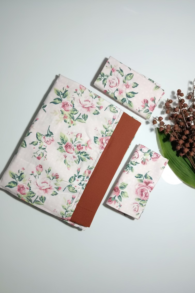 Bedsheets-Queen daily use border bedsheets