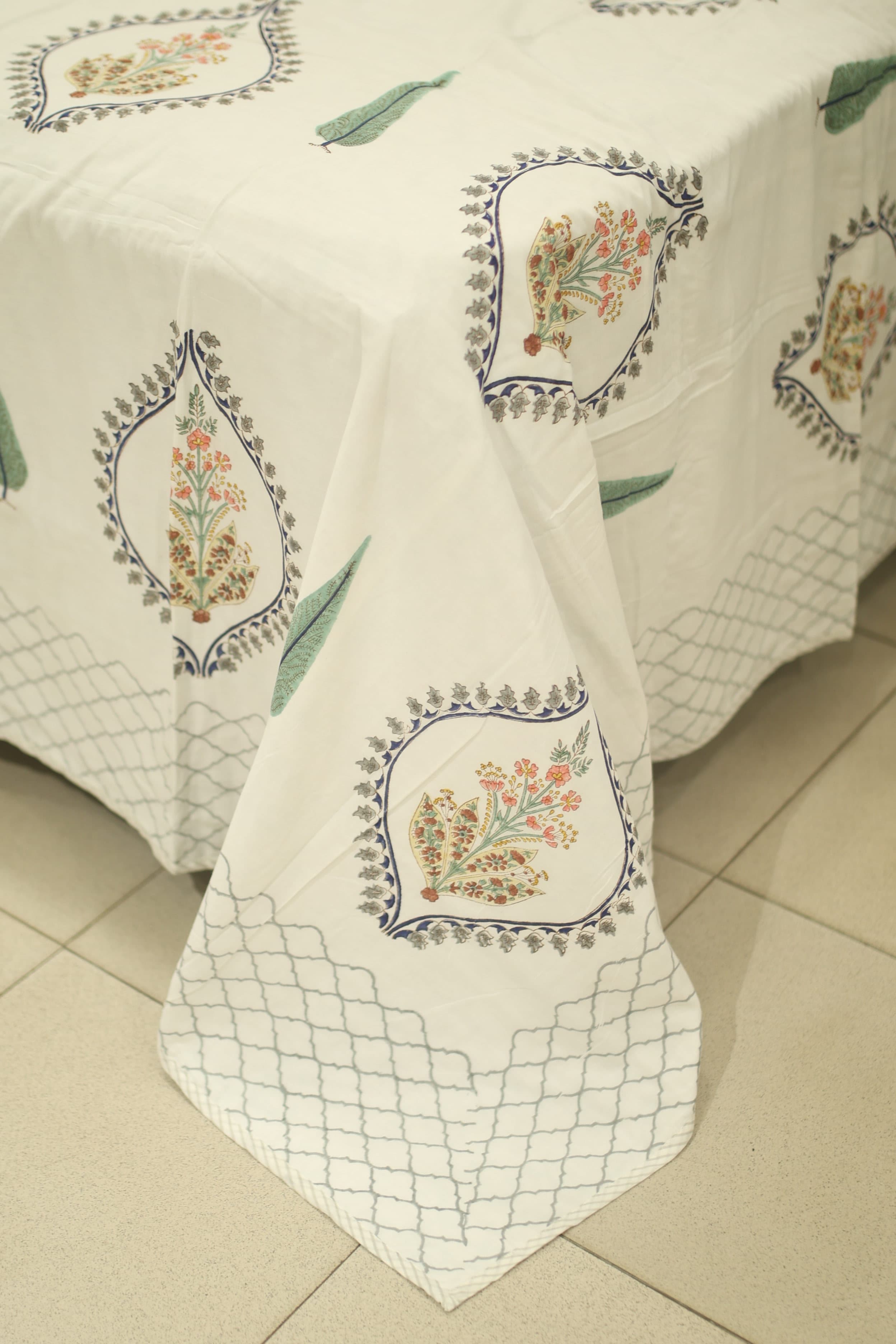 Single dohar handblock print