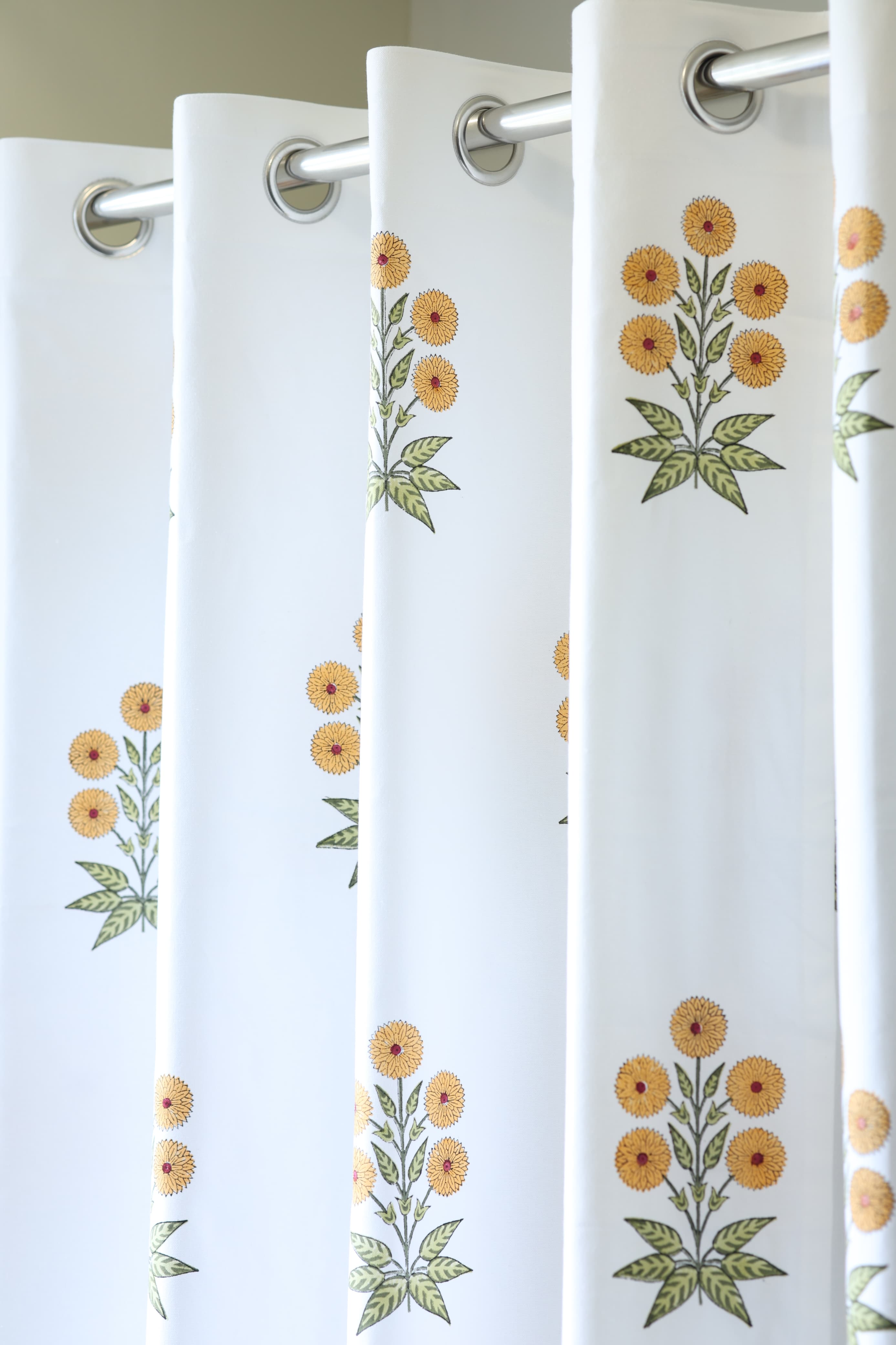 Curtains - Handblock printed curtains