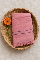 Bath towel(thorthu) 18*28 inches(Burnt Maroon)