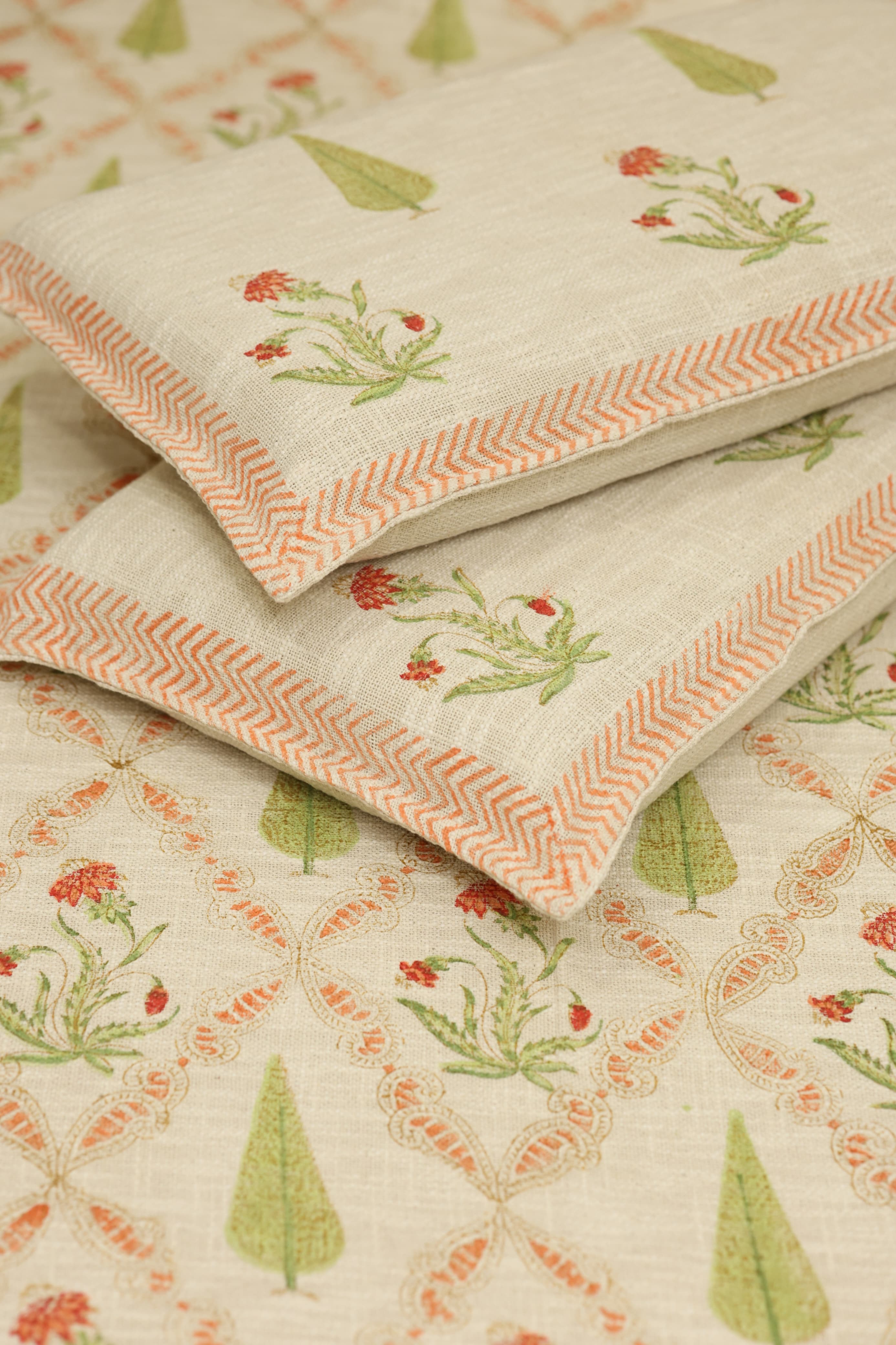 Spread : Handblock Jute Bedspread