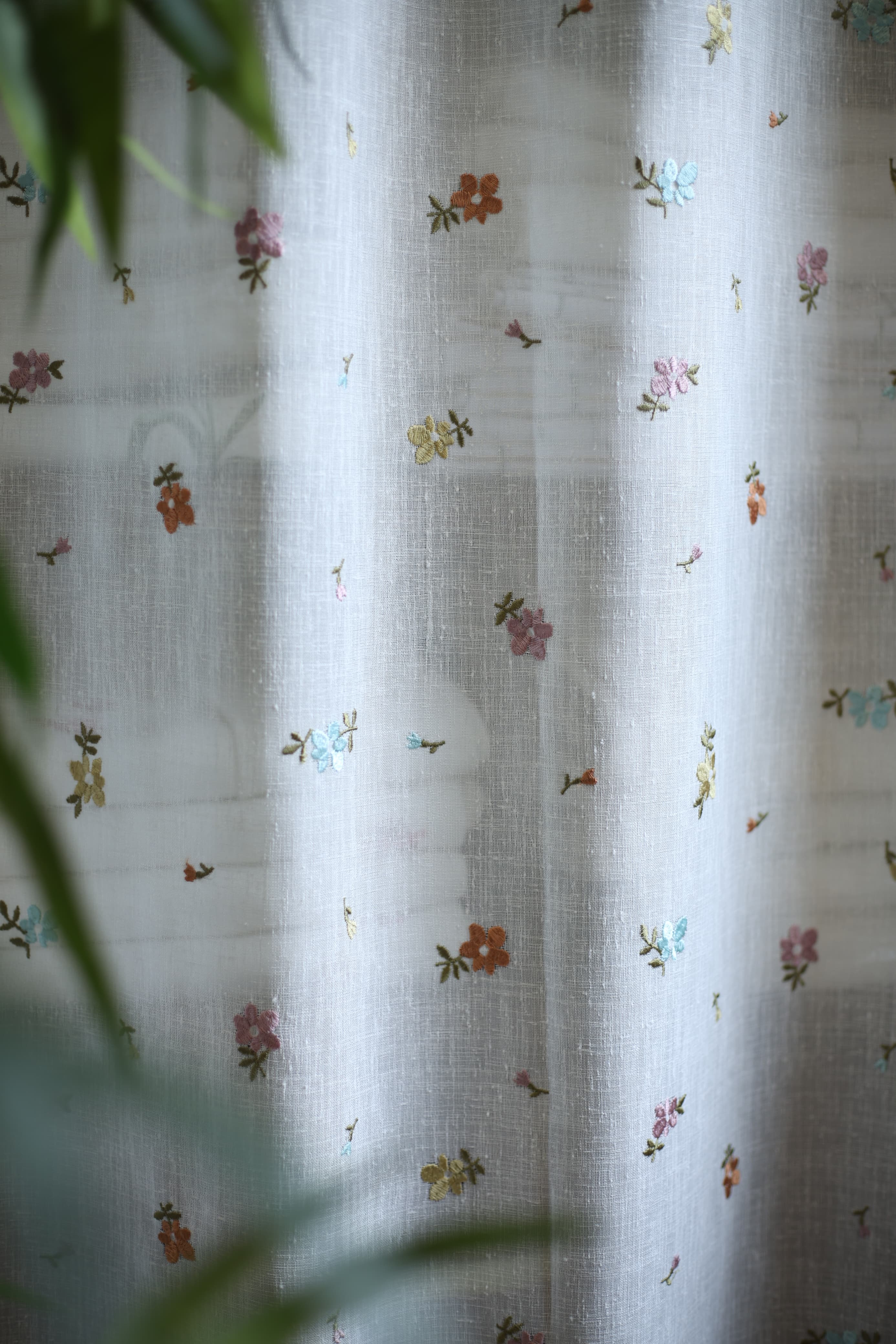 Curtains -Premium embroidered sheer curtain
