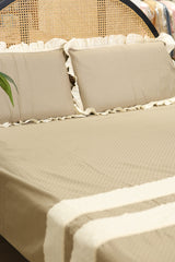 Bedsheets - Premium designer Queen bedsheets dd lace