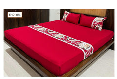 Queen Size Christmas Theme Bedsheet Set - Xmas Edition