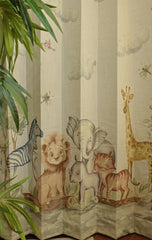 Curtains:Kids printed curtains(sheer and opaque)