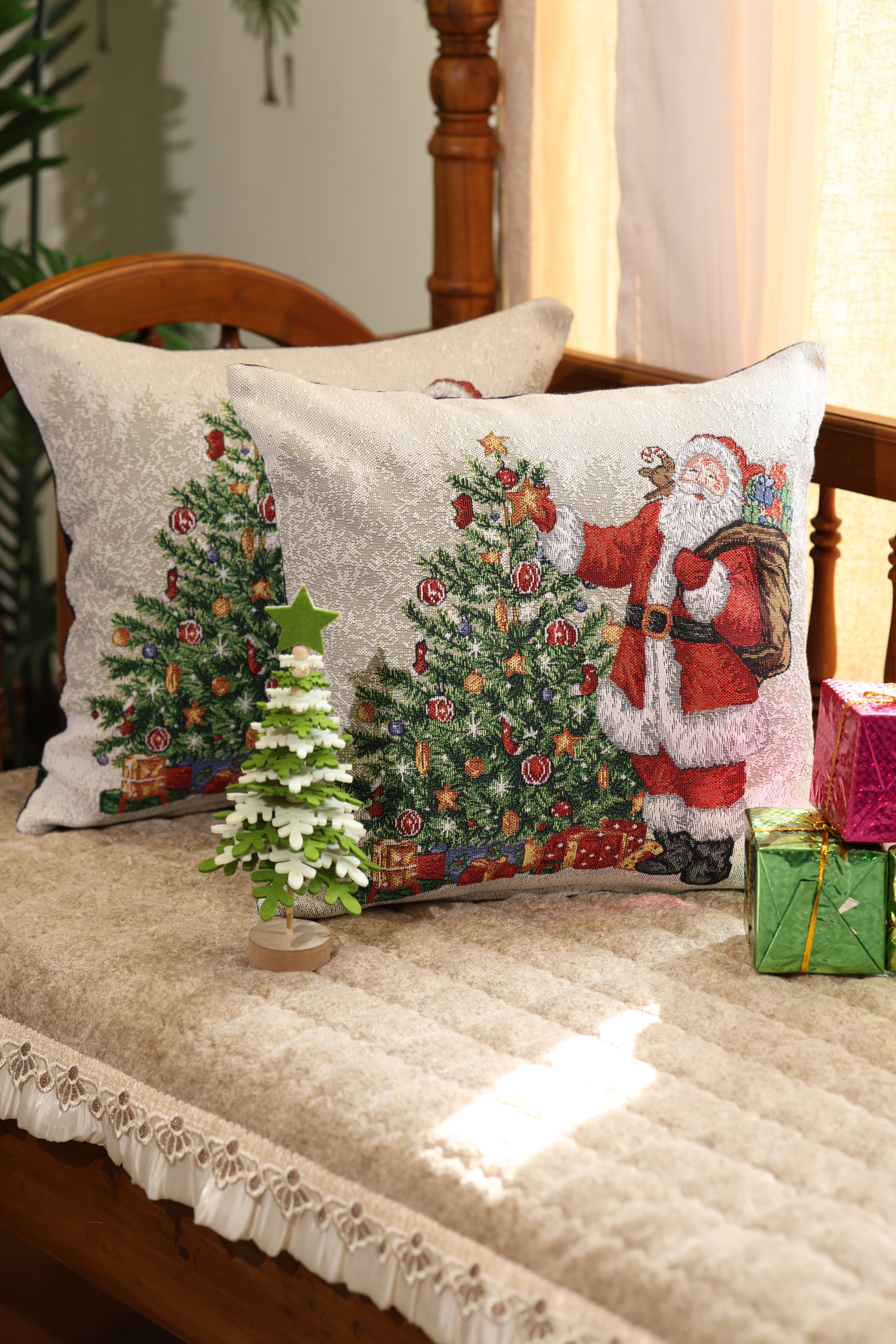 Cushion covers - Xmas edition jacuard