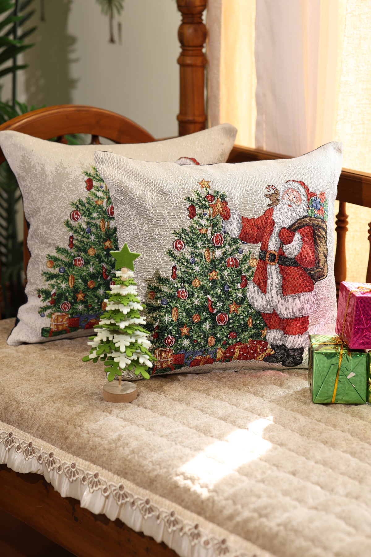 Cushion covers - Xmas edition jacuard