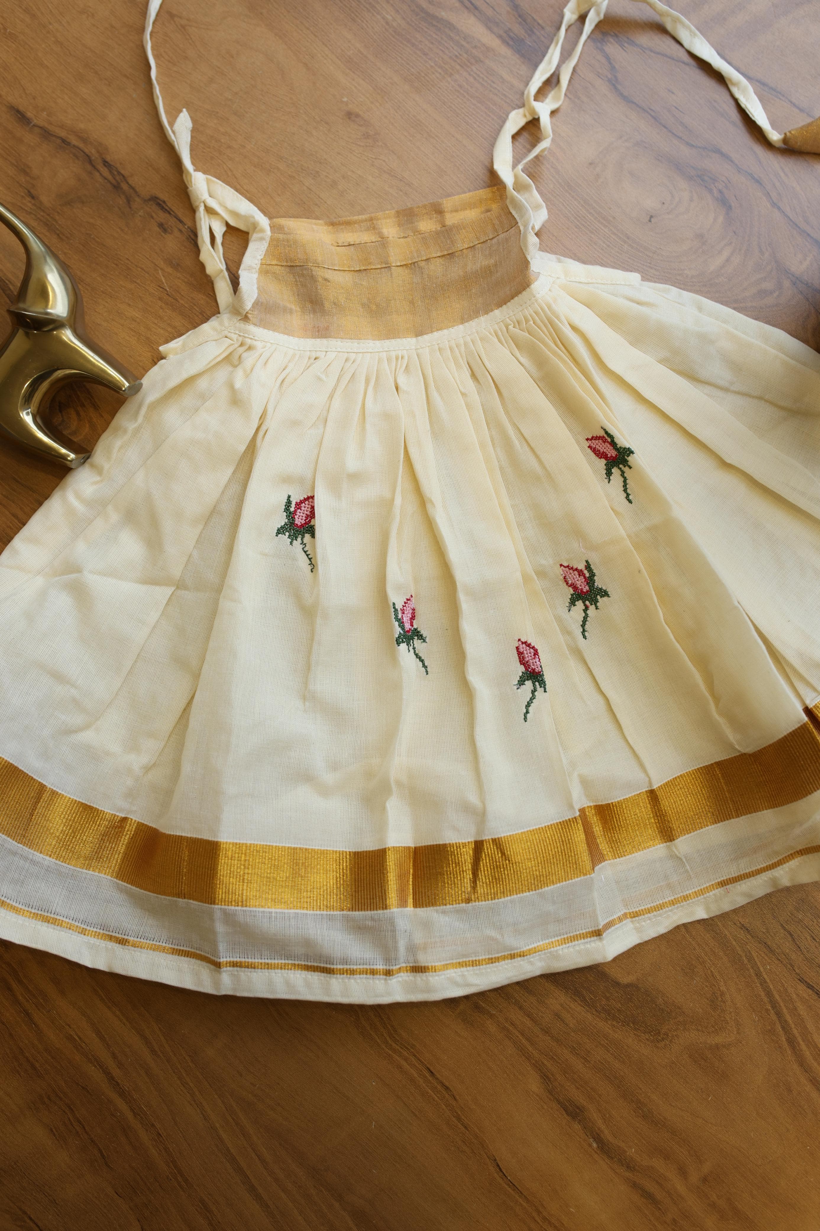Kids dress - Onam collection 10-12 months