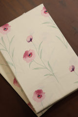 King soft cotton petal bedsheets
