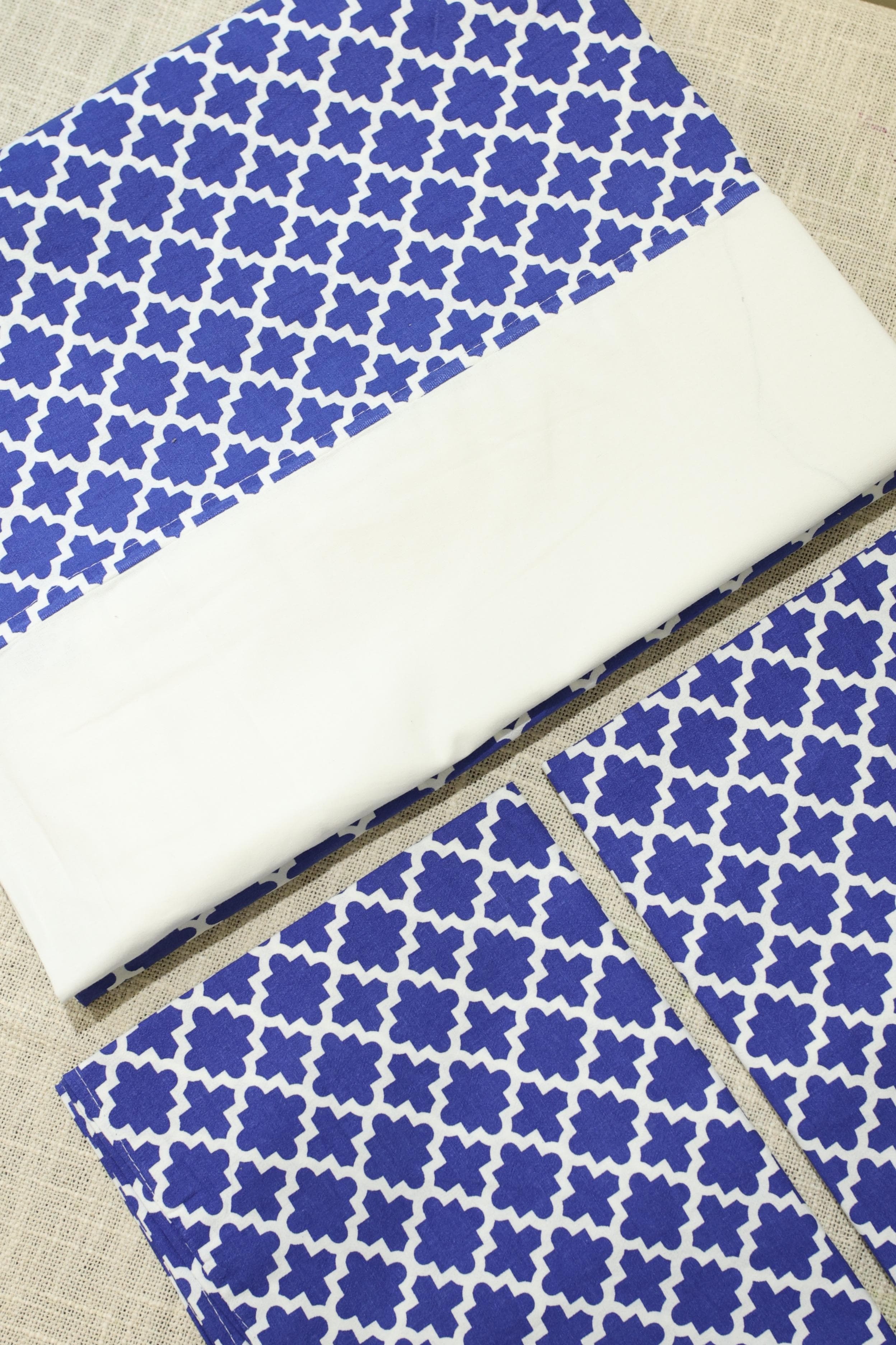 Bedsheets - Queen daily use border bedsheets