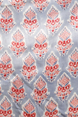 Fabrics - Satin Modal Handblock fabric kurti offer sale