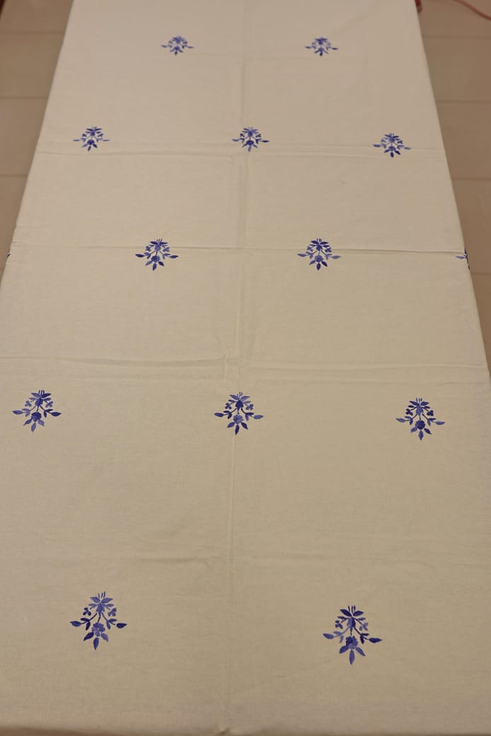 Table cloth -6 seater Hand embroidered