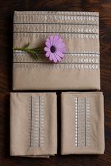 Bedsheets - Premium King Machine embroidery Soft cotton bedsheets