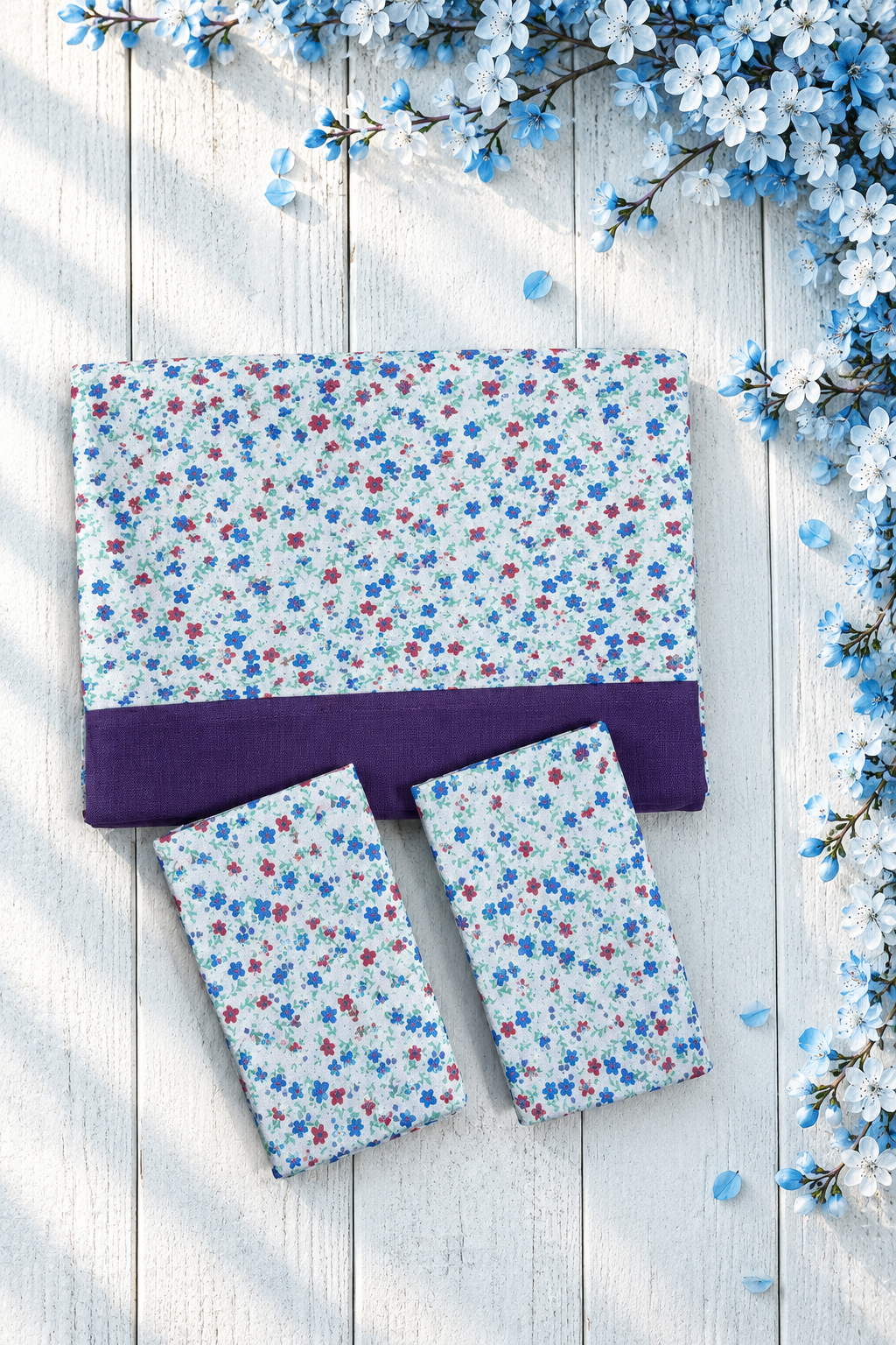 Bedsheets-Queen daily use border bedsheets