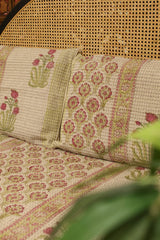 Spread : Handblock Jute Bedspread