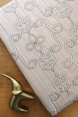 Bedsheets - Premium King Machine embroidery Soft cotton bedsheets