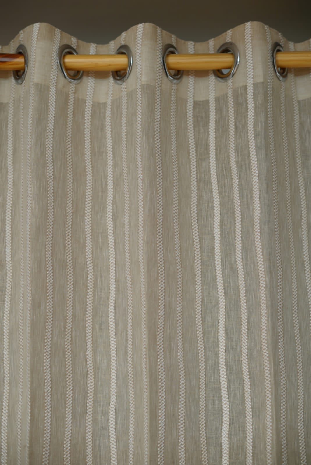 Curtains -Premium embroidered sheer curtain