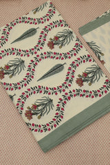 Bedsheets - Handblock print queen bedsheets Diwali sale