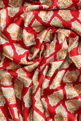 Fabrics - Satin Modal Handblock fabrics